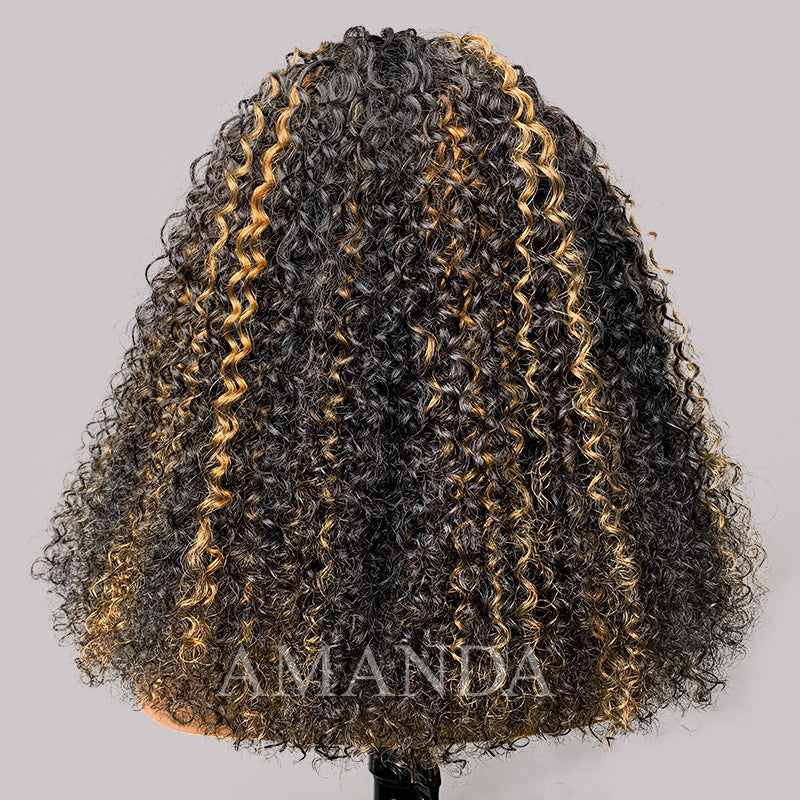 3-in-1 Put On &amp; Go Half Wigs | Glueless Invisible Drawstring Beginner Friendly