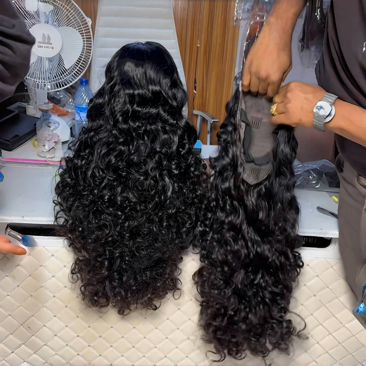 300% Density Loose Deep Wavy Glueless Wig - 7x5/13x4 Upgrade HD Lace Frontal
