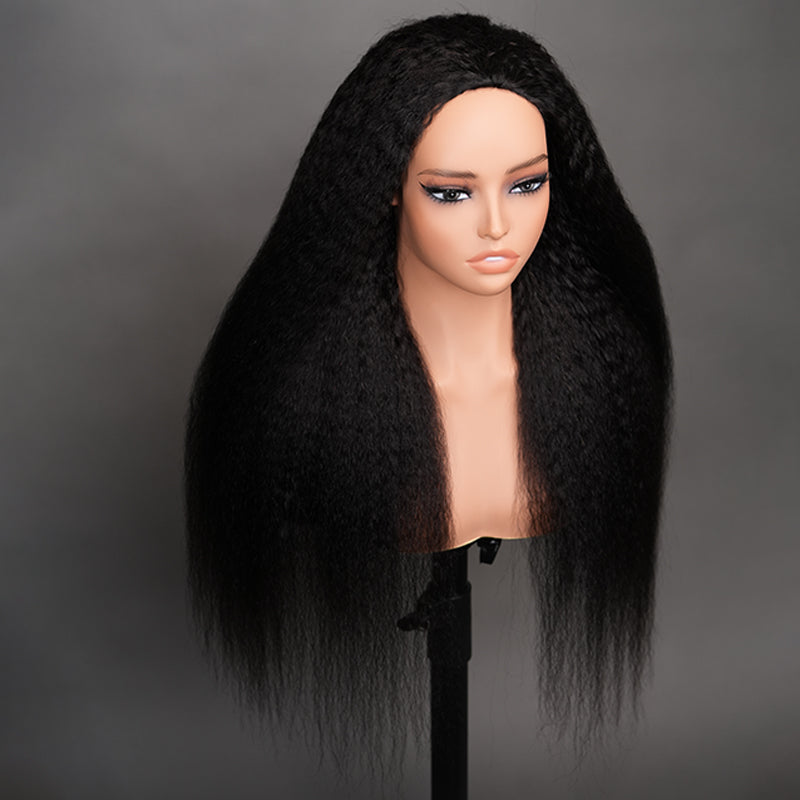 3-in-1 Put On &amp; Go Half Wigs | Glueless Invisible Drawstring Beginner Friendly