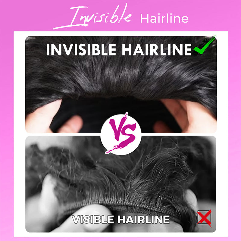 3 In 1 Half Wig | Kinky Curly Put On &amp; Go Invisible Drawstring Glueless Flip Over Half Wig Beginner Friendly