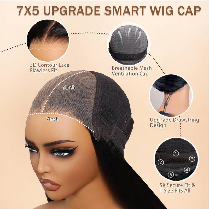 Bangjazz Highlight Honey Blonde Mix Brown Loose Wave Glueless 13x4 HD Transparent Pre Everything Lace Front Human Wigs