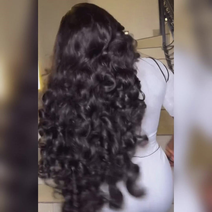 300% Density Loose Deep Wavy Glueless Wig - 7x5/13x4 Upgrade HD Lace Frontal
