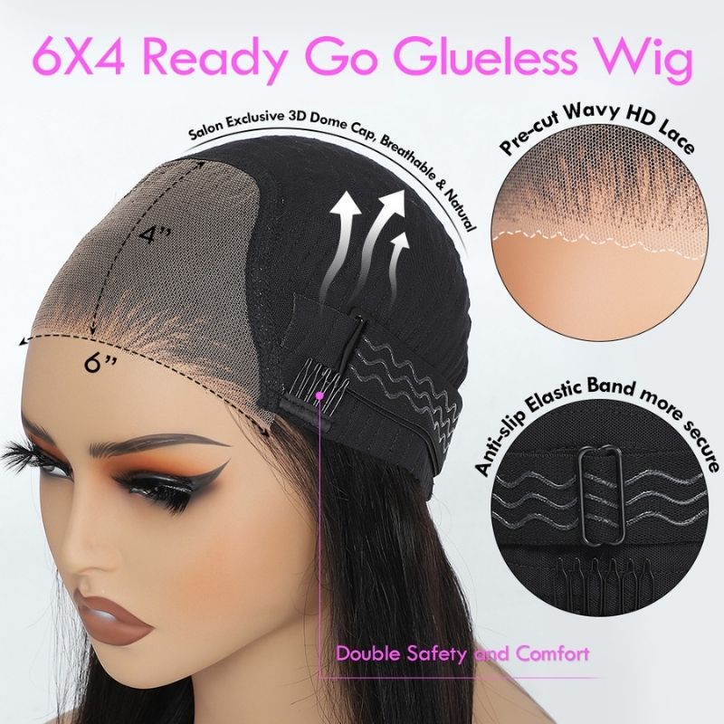 Human Hair Money Piece Highlight Blonde Body Wave Lace Front Color Wigs Highlight 1B/2713x4 HD Lace frontal Human Hair Wig-Bangjazz Hair