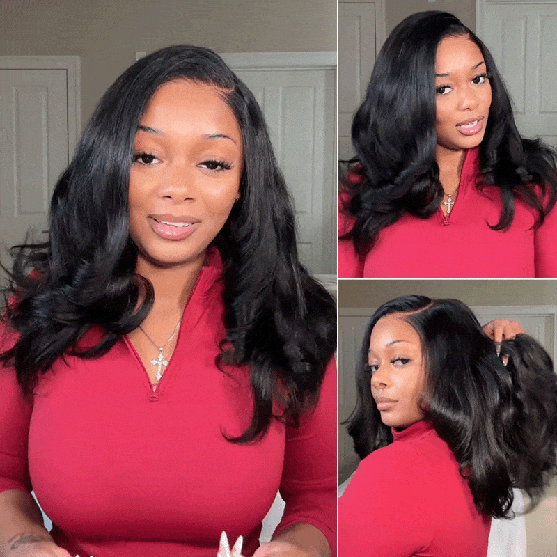 Yaki Loose Wave 7x5 / 13x6 Lace Front Wig Glueless 200% Density Human Hair Pre Everthing - Bangjazz Hair