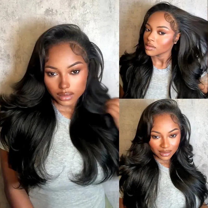 Yaki Loose Wave 7x5 / 13x6 Lace Front Wig Glueless 200% Density Human Hair Pre Everthing - Bangjazz Hair