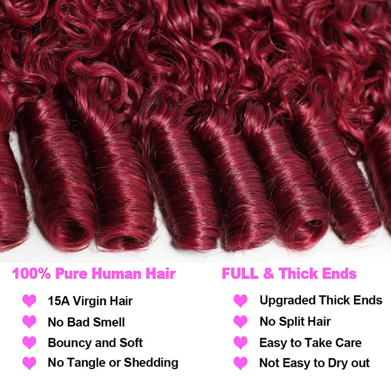 Highlight Burmese Curly 13x6 Lace Front Human Hair Wigs for Black Women Pre-plucked Natural Hairline