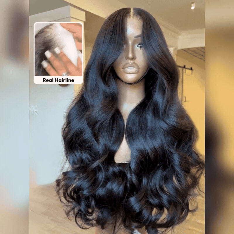 Body Wave 13x6 Lace Front HD Transparent Lace Human Hair Wig