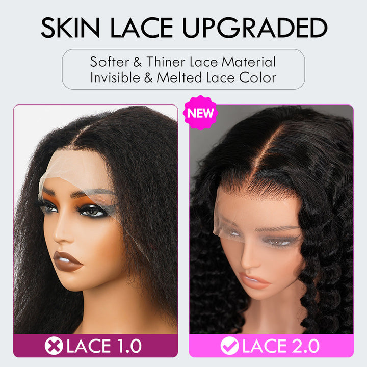 Body Wave 13x6 Lace Front HD Transparent Lace Human Hair Wig
